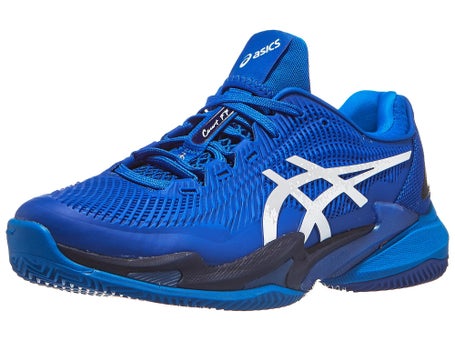 Asics Court FF 3 Novak Clay\Blue/Black Mens Shoes