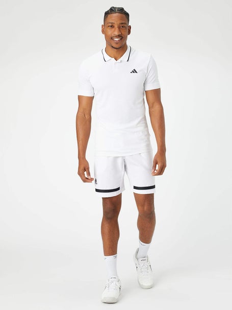 Polo Homme adidas Core Game Set Freelift - Blanc