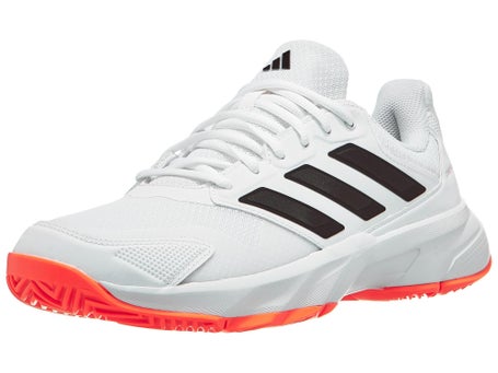 Chaussures Homme adidas Courtjam Control 3 White Orange TOUTES SURFACES