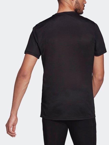 T-shirt Homme adidas Own The Run Noir/Refsil