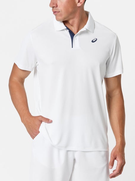 Asics Herren Core Court Polo Weiß