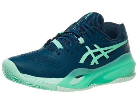 Chaussures Homme Asics Gel Resolution X Night Sky Mint TERRE BATTUE