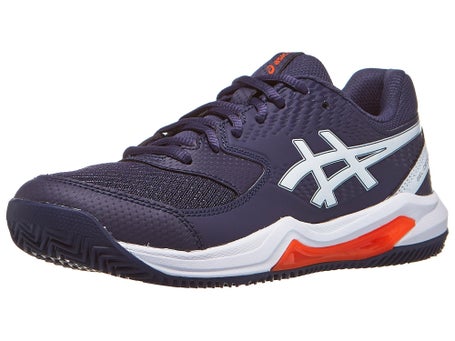 Asics Gel Dedicate 8 Clay\Indigo/White Mens Shoes