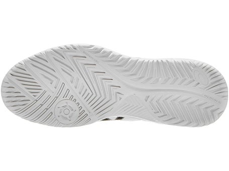 Scarpe Asics Gel Dedicate 8 Bianco Nero Uomo TUTTE LE SUPERFICI