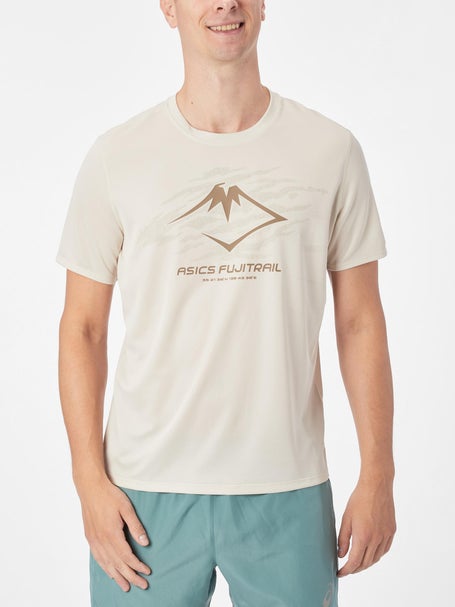 ASICS Mens Fujitrail Logo Short Sleeve