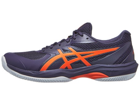 Asics Gel Game FF Clay\Indigo/Orange Mens Shoes
