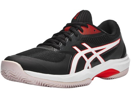 Chaussures Homme Asics Gel Game FF Black Cherry Tomato TERRE BATTUE