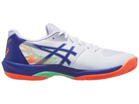 Asics Gel Game FF Padel\White/Vivid Coral Mens Shoes