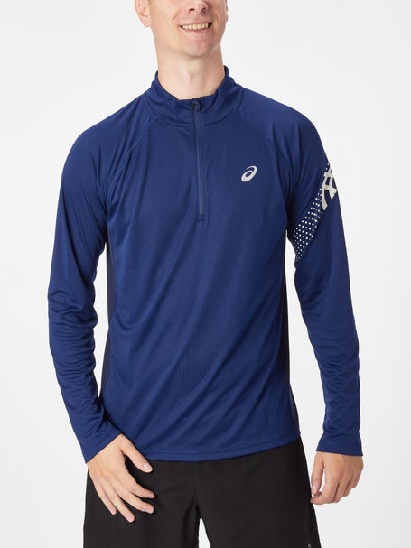 Camiseta manga larga hombre ASICS Icon 1 2 cremallera