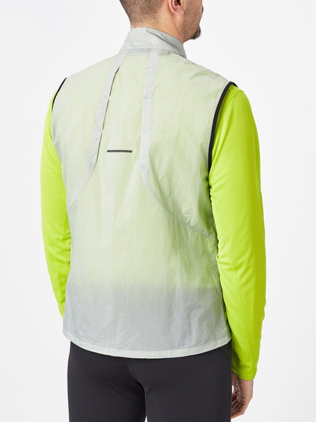 Men's METARUN PACKABLE VEST, Light Sage, Giacche E Gilet