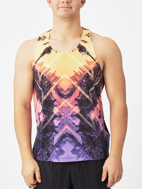 mens asics singlet
