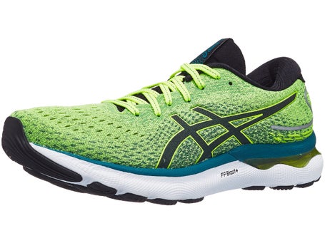 hombre ASICS Gel Nimbus 24 Amarillo/Negro Warehouse