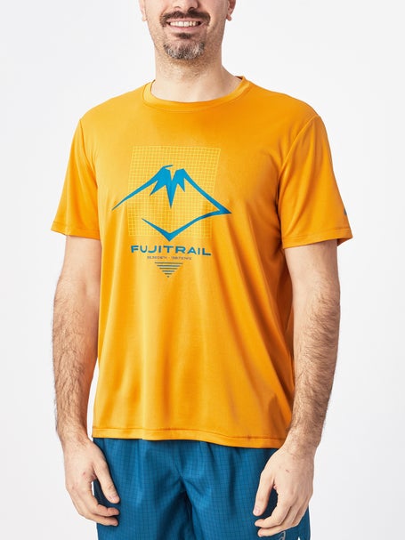 asics yellow t shirt