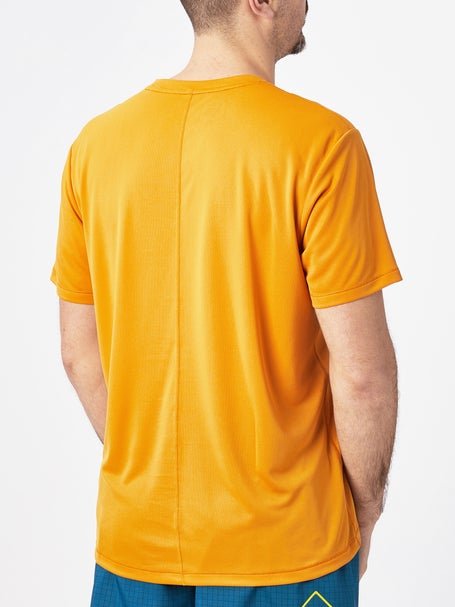asics yellow t shirt