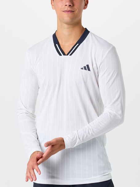 adidas Mens Paris Wow Longsleeve Top White