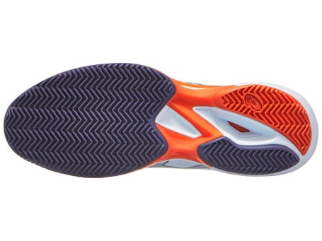 Scarpe Asics Solution Speed FF 3 Bianco Viola Uomo TERRA BATUTA
