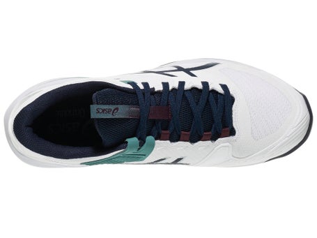 Asics Solution Speed FF 4 SANDPLATZ Herrenschuh Weiß Midnight