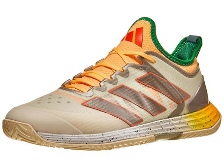 adidas adizero Ubersonic 4 AC Wh/Taupe/Orange Mens Shoe - Running Warehouse  Europe