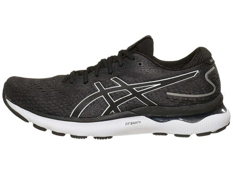 Zapatillas ASICS Gel 24 Negro/Blanco ANCHO ESPECIAL - Running Warehouse Europe