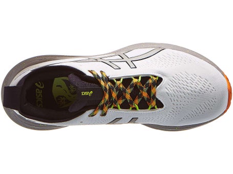 Zapatillas de Running Asics Gel Nimbus 25 TR Blanc Gris Naranja Hombre