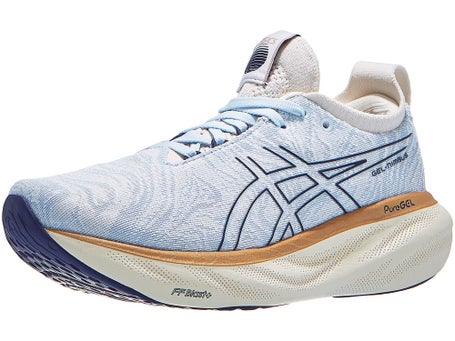 Tenis Asics Correr Gel-nimbus 25 Mujer Gris