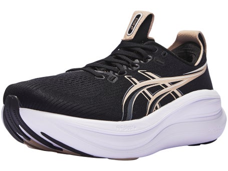 Zapatillas hombre ASICS Gel Nimbus 28 Black Feather Grey AJUSTE ANCHO