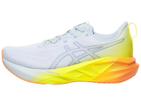 ASICS Novablast 5 Sunny Sizzle\Mens Shoes\Sky/Lemon Sp