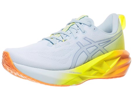 ASICS Novablast 5 Sunny Sizzle\Mens Shoes\Sky/Lemon Sp