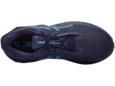 ASICS Novablast 6\Mens Shoes\Midnight/Energy Aqua