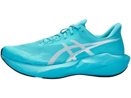 ASICS Novablast 6\Mens Shoes\Energy Aqua/White