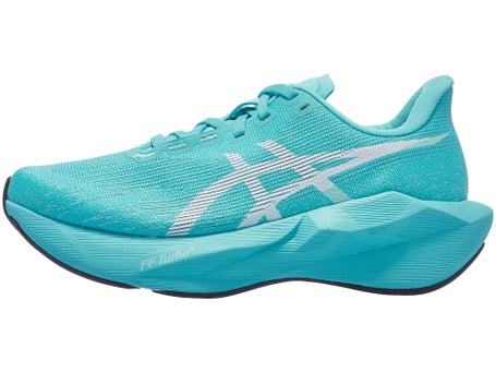 ASICS Novablast 6\Womens Shoes\Energy Aqua/White