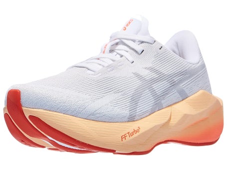 Chaussures Femme ASICS Novablast 6 White Vivid Coral
