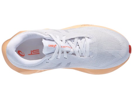 Chaussures Femme ASICS Novablast 6 White Vivid Coral