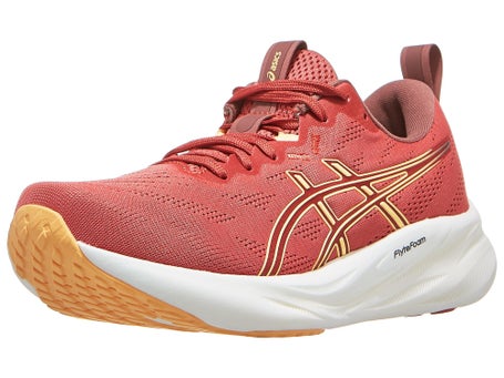 ASICS Gel Pulse 16\Womens Shoes\Dark Pink Clay/Orange