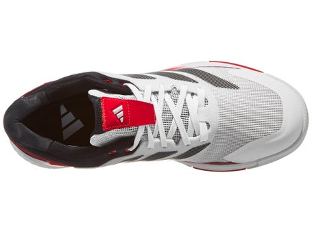 Scarpe adidas Crazyquick Boost Bianco Nero Rosso Uomo PADEL