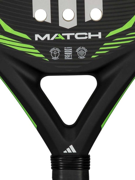 adidas Match Black/Green 2026 Padel Racket