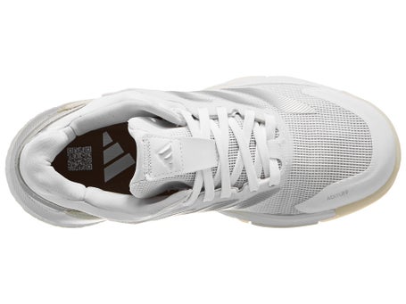 adidas Crazyquick Boost Padel Damenschuh Weiß Silber