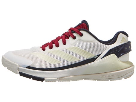 adidas Crazyquick LS Padel Damenschuh Weiß Beige Rot