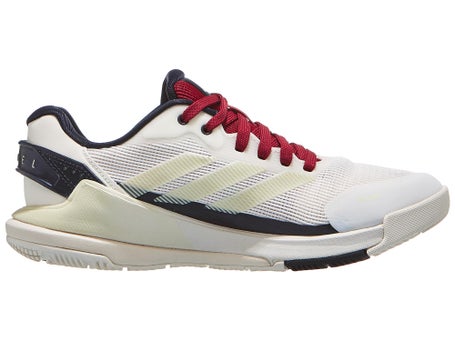 adidas Crazyquick LS Padel Damenschuh Weiß Beige Rot