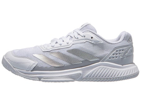 adidas Courtquick Padel Damenschuh Weiß Silber