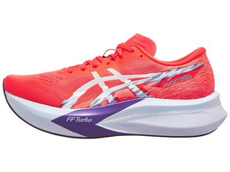 ASICS Magic Speed 4\Womens Shoes\Flash Red/White