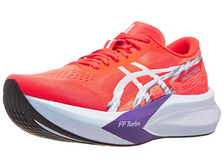 ASICS Magic Speed 4\Womens Shoes\Flash Red/White