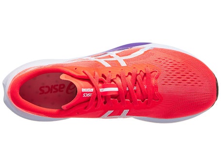 ASICS Magic Speed 4\Womens Shoes\Flash Red/White