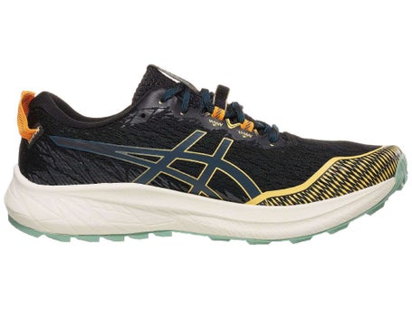 ASICS Fuji Lite 4 Herren Laufschuhe Schwarz Magnetic