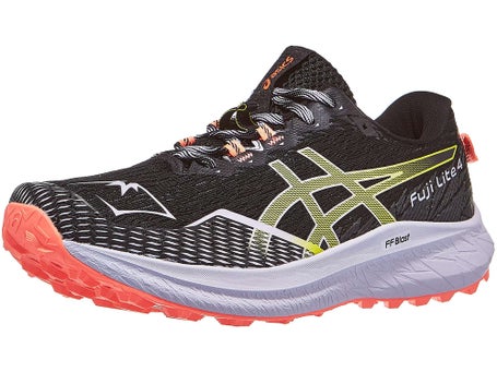 Chaussures Femme ASICS Fuji Lite 4 Noir Cactus