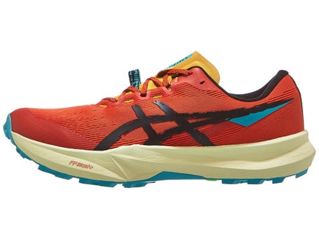 Chaussures Homme ASICS Fuji Lite 6 Red Clay Black