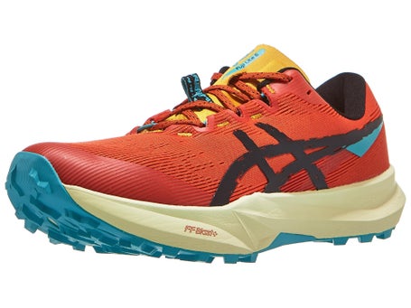 Chaussures Homme ASICS Fuji Lite 6 Red Clay Black