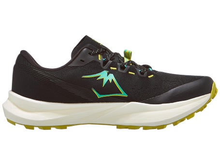 ASICS Fuji Lite 6\Mens Shoes\Black/Aurora Green