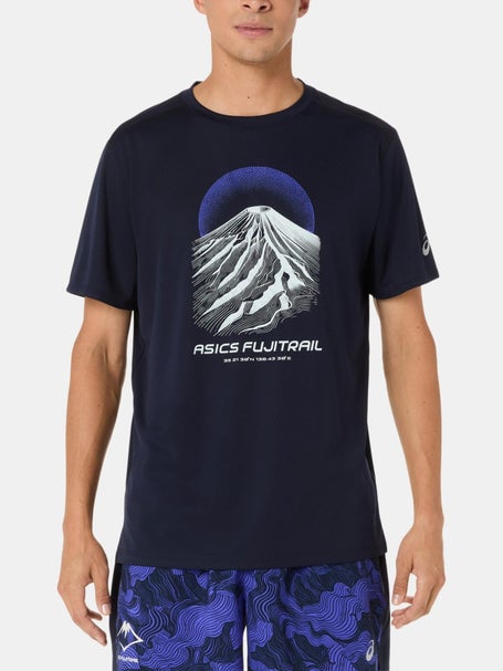 ASICS Mens Fujitrail Logo SS Top
