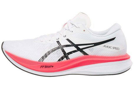 ASICS Magic Speed 3 Men's Shoes White/Black - Running Warehouse Europe